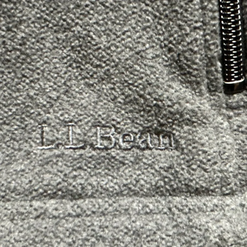 L.L.Bean Women's Mountain Classic Fleece Vest Gray Size Large - Cozy! - Picture 4 of 8